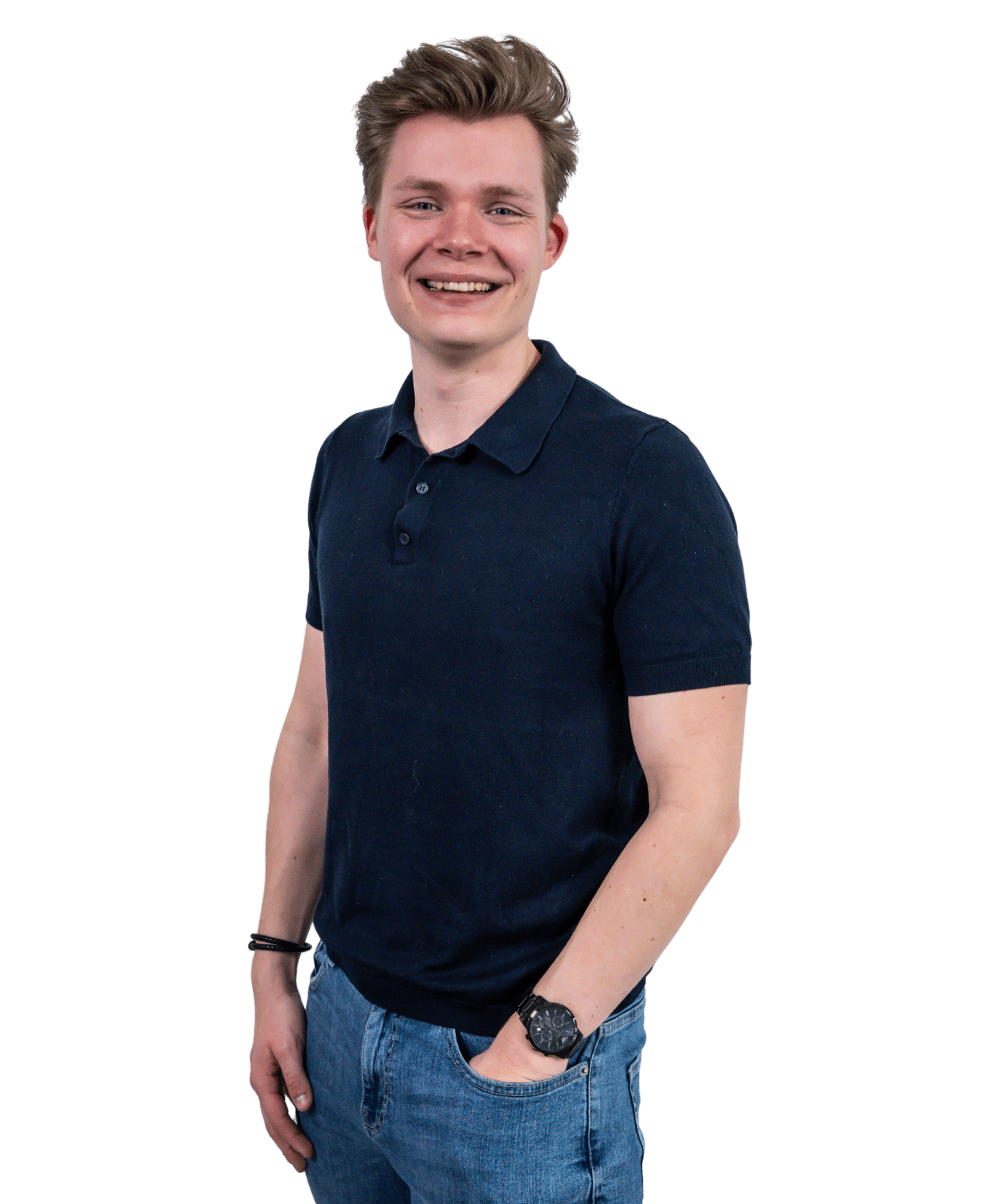Hylke Bosma op de foto.