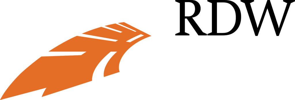 Logo van de RDW.