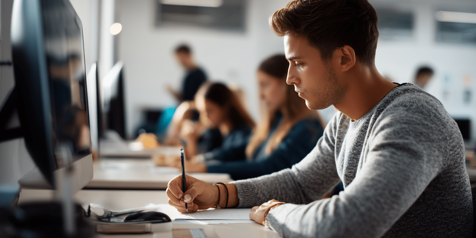 Bij Startel kun je examens afleggen.