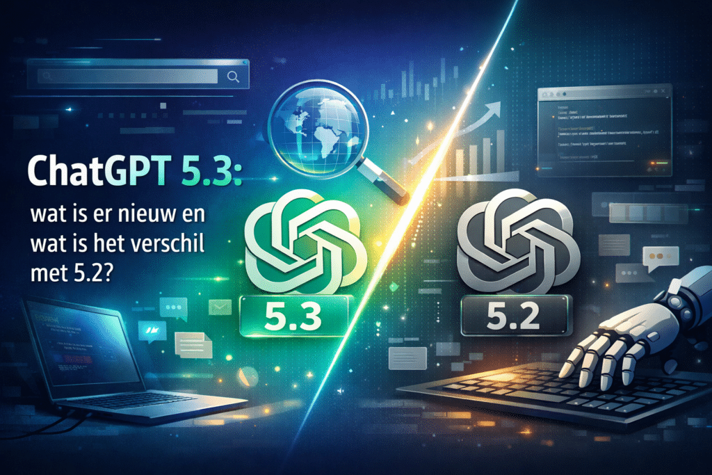 Blog header image ChatGPT 5.3 vs GPT-5.2