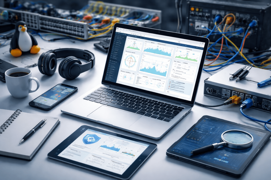 Blog header afbeelding voor blog over tools voor systeembeheerder